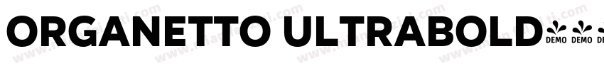 Organetto UltraBold字体转换